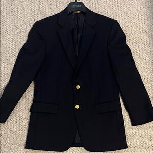 Brooks Brothers Madison Fit Men’s Navy Blazer with Gold Buttons